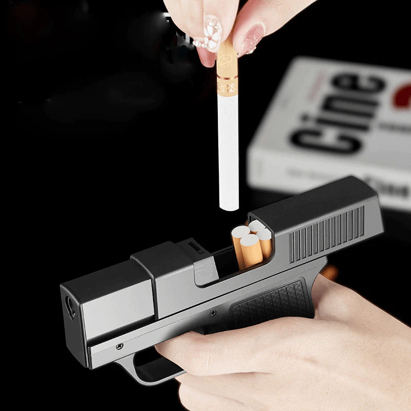 Metal Gun Lighter - Primepicks